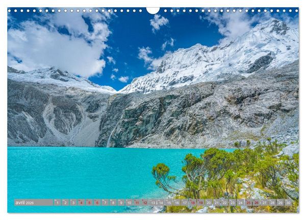 Produktbild: P&eacute;rou - Paradis dans les Andes (Calendrier mural 2026 DIN A3 vertical), CALVENDO calendrier mensuel
