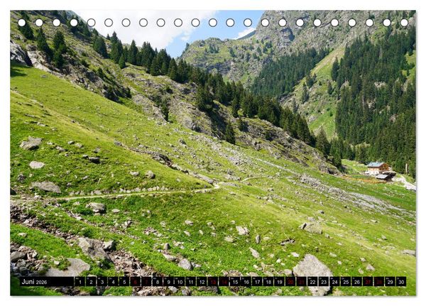 Produktbild: Meraner H&ouml;henweg von Meran bis Katharinaberg (Tischkalender 2026 DIN A5 quer), CALVENDO Monatskalender