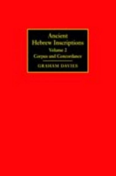 Produktbild: Ancient Hebrew Inscriptions: Volume 2