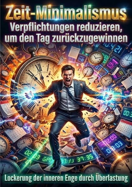 Produktbild: Zeit-Minimalismus: Verpflichtungen reduzieren, um den Tag zur&uuml;ckzugewinnen