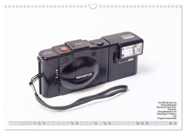 Produktbild: Alte und nicht ganz so alte Fotoapparate (Wandkalender 2026 DIN A3 quer), CALVENDO Monatskalender