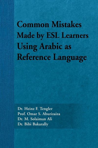Produktbild: Common Mistakes Made by ESL Learners Using Arabic as Reference Language