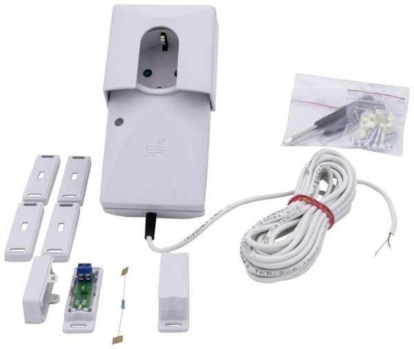 Produktbild: Schabus Kabel-Abluftsteuerung KDS 210 1150W Wei&szlig; Zulassungen (Abluftsteuerung): DIBt