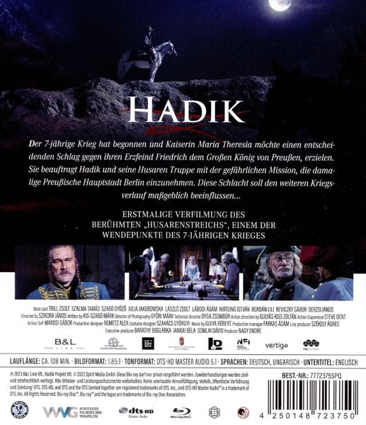 Produktbild: Hadik - Der legend&auml;re Husaren General