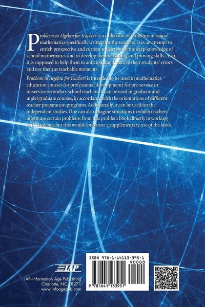 Produktbild: Problems in Algebra for Teachers