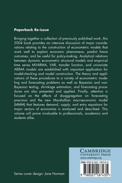 Produktbild: The Structural Econometric Time Series Analysis Approach