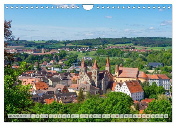 Produktbild: Ellwangen Impressionen (Wandkalender 2026 DIN A4 quer), CALVENDO Monatskalender