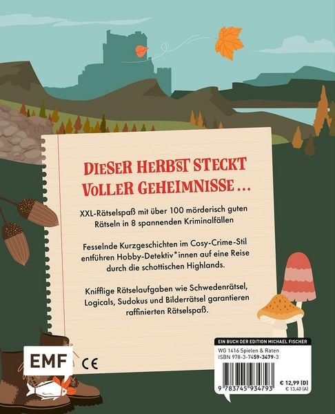 Produktbild: Cosy Crime - R&auml;tselherbst im Schatten der Highlands