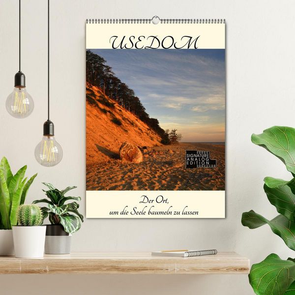 Produktbild: Usedom (Wandkalender 2026 DIN A2 hoch), CALVENDO Monatskalender
