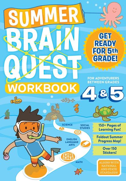 Produktbild: Summer Brain Quest: Between Grades 4 & 5