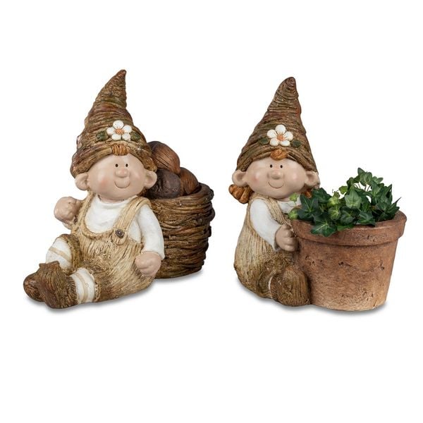 formano Figur 33cm 2er Set Wichtel Figur 33cm 2er Set Wichtel