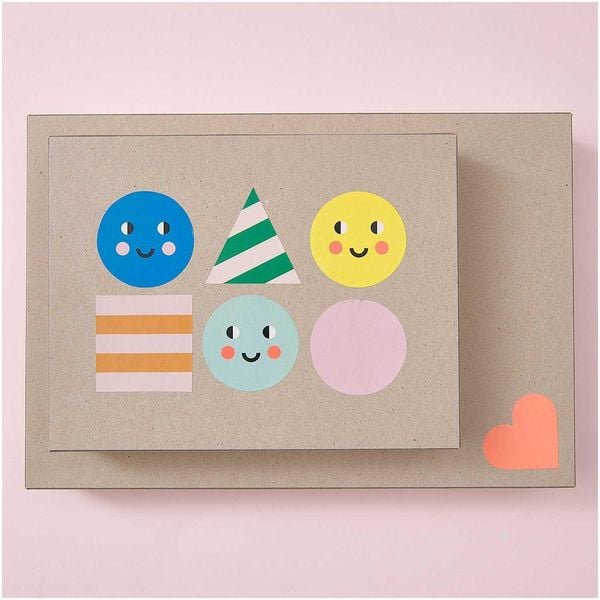 Produktbild: Sticker Happy Birthday, Formen MIX
