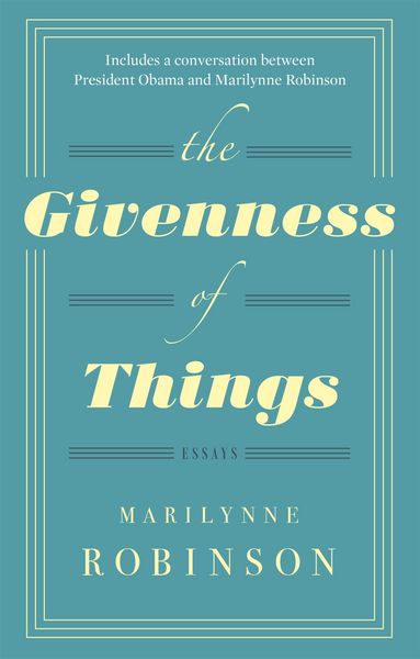Produktbild: The Givenness Of Things
