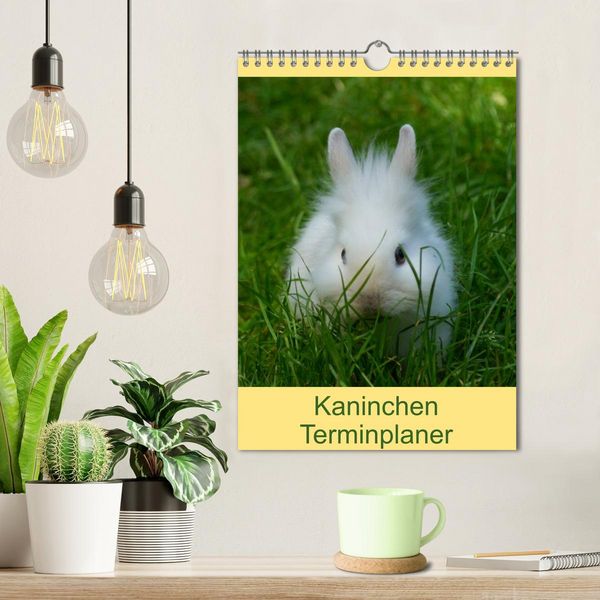 Produktbild: Kaninchen Terminplaner (Wandkalender 2026 DIN A4 hoch), CALVENDO Monatskalender