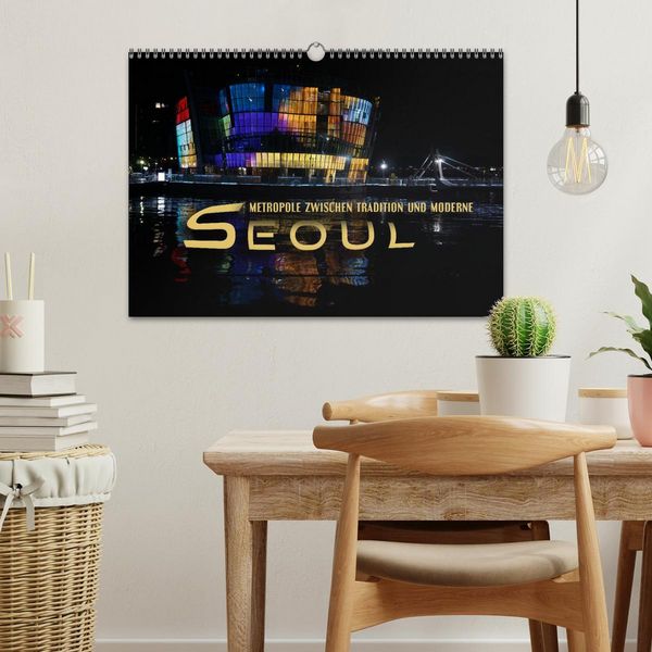 Produktbild: Seoul - Metropole zwischen Tradition und Moderne (Wandkalender 2026 DIN A3 quer), CALVENDO Monatskalender