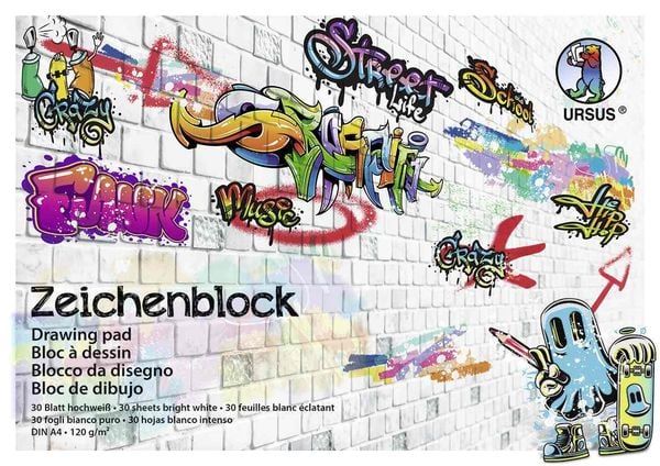 Produktbild: Zeichenblock "Street Art", DIN A4