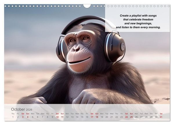 Produktbild: Positive new start after divorce (Wall Calendar 2026 DIN A3 landscape), CALVENDO 12 Month Wall Calendar