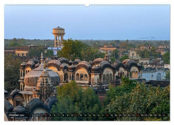 Produktbild: Indien, Rajasthan (Wandkalender 2026 DIN A2 quer), CALVENDO Monatskalender