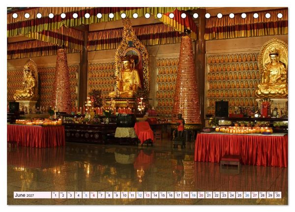 Produktbild: Malaysia &ndash; Between Rainforest, Temples and the Skyline of Kuala Lumpur (Desk Calendar 2027 DIN A5 landscape), CALVENDO 12 Month DeskCalendar