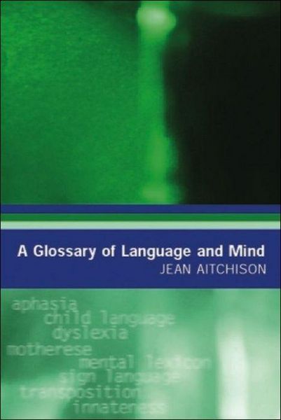 Produktbild: Aitchison, J: Glossary of Language and Mind