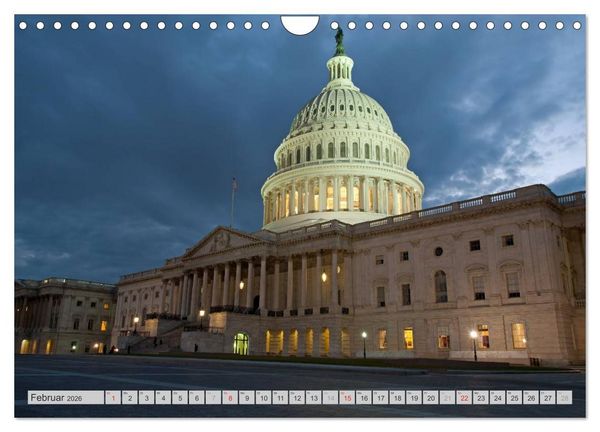 Produktbild: Washington D.C. (Wandkalender 2026 DIN A4 quer), CALVENDO Monatskalender