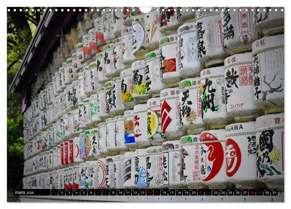 Produktbild: Les couleurs de Tokyo (Calendrier mural 2026 DIN A3 vertical), CALVENDO calendrier mensuel