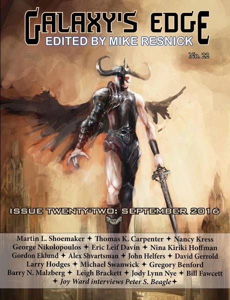 Produktbild: Galaxy's Edge Magazine: Issue 22, September 2016 (Galaxy's Edge)