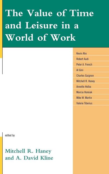 Produktbild: Value of Time and Leisure in a World of Work