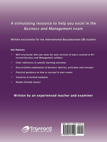 Produktbild: Higher and Standard Levels Business and Management Revision Notes