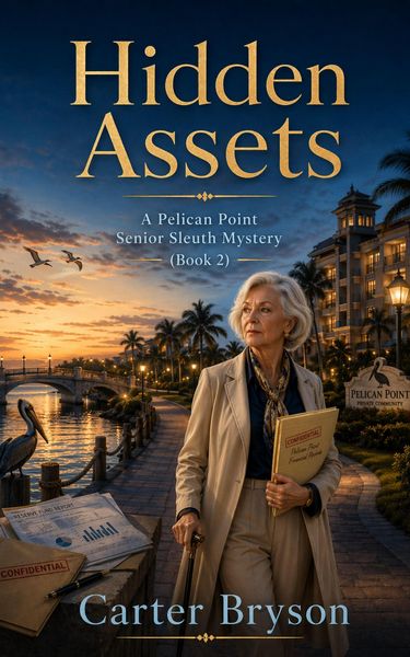 Produktbild: Hidden Assets: A Pelican Point Senior Sleuth Mystery (Book 2)
