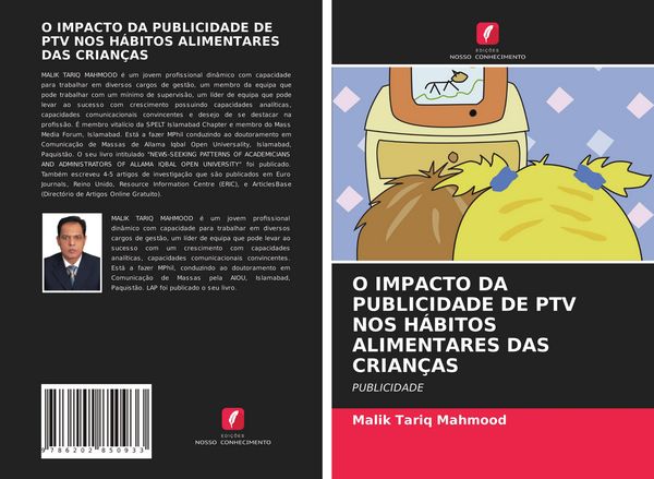 Produktbild: O Impacto Da Publicidade De Ptv Nos H&aacute;bitos Alimentares das Crian&ccedil;as