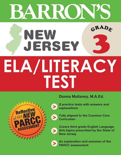 Produktbild: New Jersey Grade 3 Ela/Literacy Test