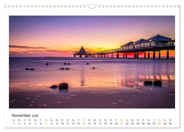 Produktbild: Mecklenburg-Vorpommern - Land zwischen Meer und Seen (Wandkalender 2026 DIN A3 quer), CALVENDO Monatskalender