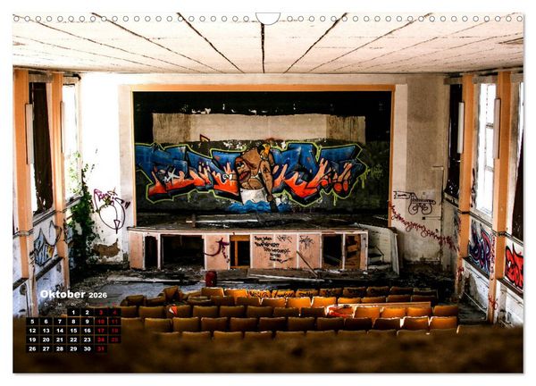 Produktbild: Verlassene Orte - Lost Places (Wandkalender 2026 DIN A3 quer), CALVENDO Monatskalender
