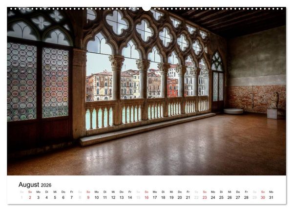 Produktbild: Venedig - La Serenissima 2026 (hochwertiger Premium Wandkalender 2026 DIN A2 quer), Kunstdruck in Hochglanz