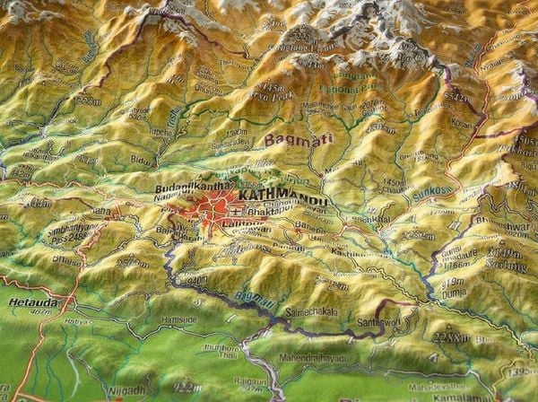 Produktbild: Markgraf, A: Nepal Gross 1:1.150.000