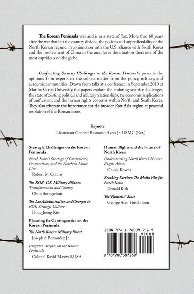 Produktbild: Confronting Security Challenges on the Korean Peninsula