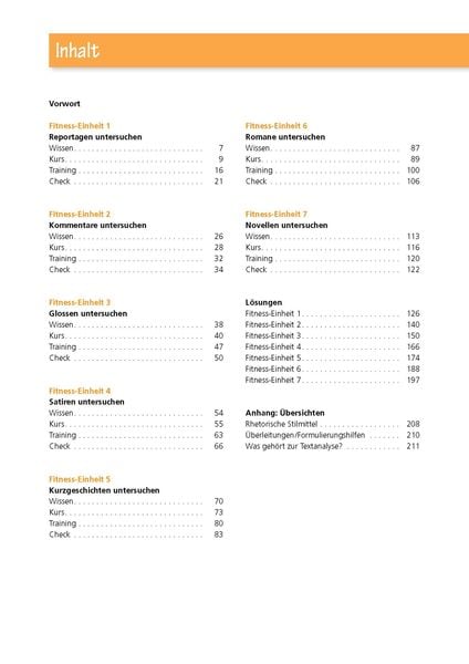 Texte analysieren und verfassen – Klasse 8-10 – Deutsch