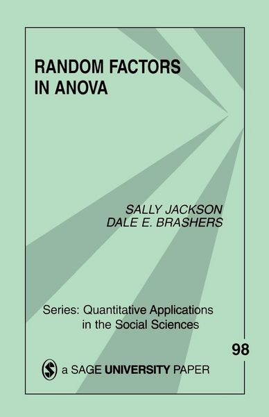 Produktbild: Random Factors in ANOVA