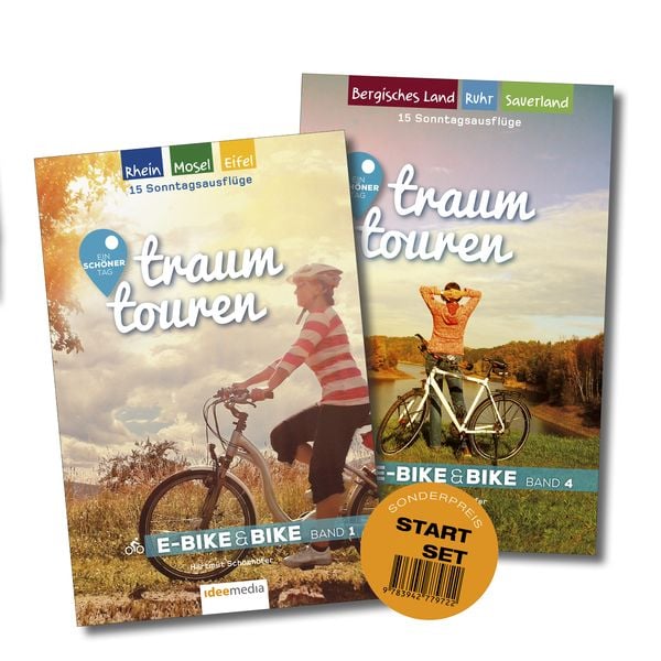 Produktbild: traumtouren E-Bike & Bike Start-Set mit 2 B&auml;nden
