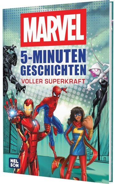 MARVEL: 5-Minuten-Geschichten voller Superkraft, Gebundene Ausgabe von , Nelson, 9783845130590