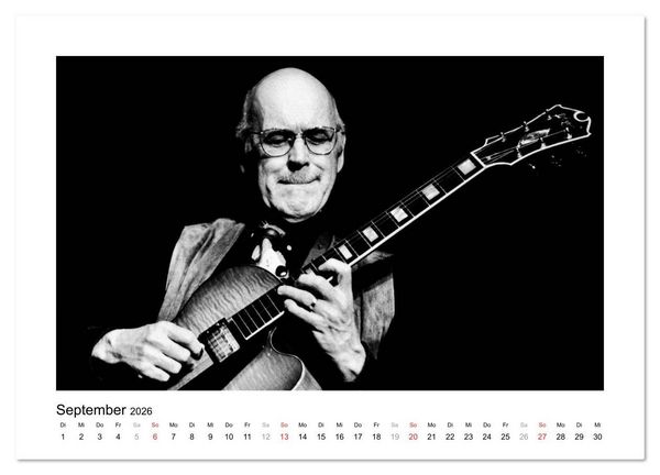 Produktbild: Jazztime (Wandkalender 2026 DIN A3 quer), CALVENDO Monatskalender