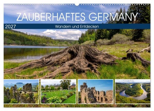 Produktbild: Zauberhaftes Germany (Wandkalender 2027 DIN A2 quer), CALVENDO Monatskalender