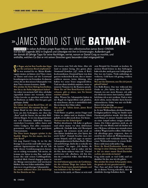 Produktbild: Cinema pr&auml;sentiert: Inside James Bond (Erweiterte Neuausgabe)