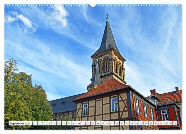 Produktbild: Wernigerode, die wundersch&ouml;ne Stadt im Harz (Wandkalender 2026 DIN A2 quer), CALVENDO Monatskalender