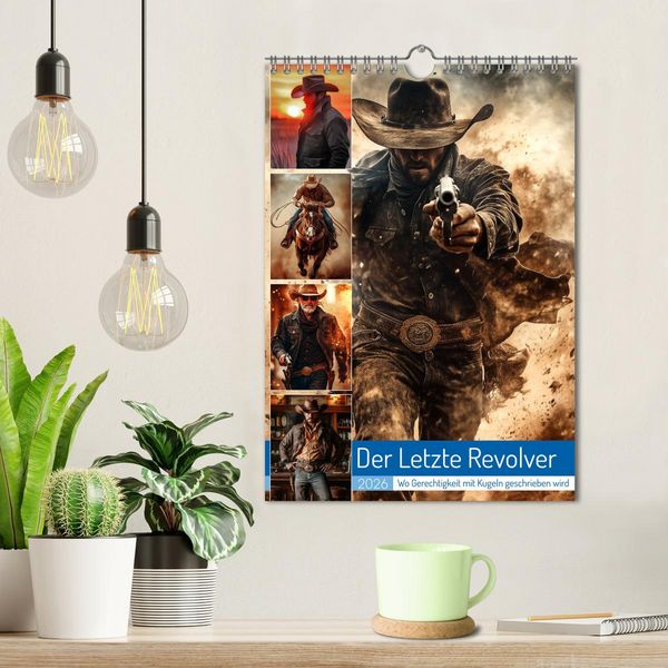 Produktbild: Der Letzte Revolver (Wandkalender 2026 DIN A4 hoch), CALVENDO Monatskalender