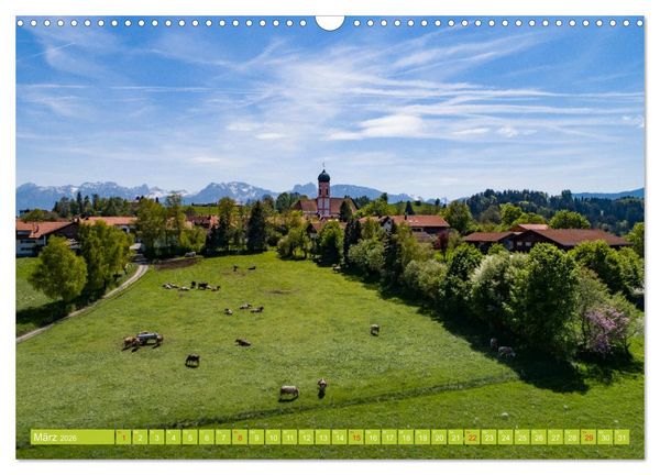 Produktbild: Kirchen und Kapellen in Bayern (Wandkalender 2026 DIN A3 quer), CALVENDO Monatskalender