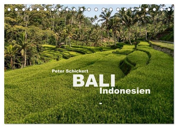 Bali - Indonesien (Tischkalender 2026 DIN A5 quer), CALVENDO Monatskalender