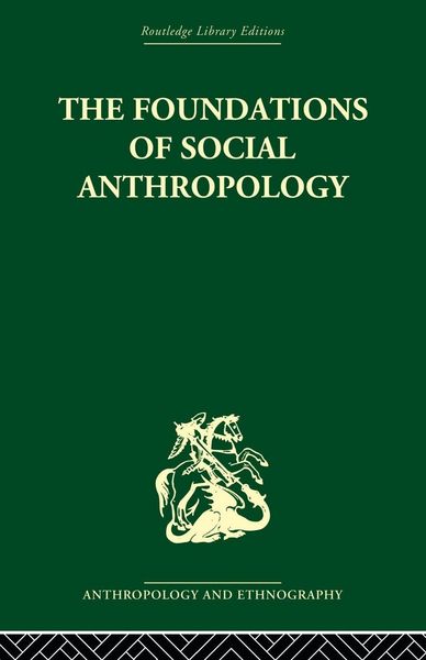 Produktbild: The Foundations of Social Anthropology