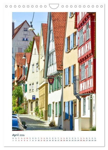 Produktbild: Ulm Fassaden der Stadt (Wandkalender 2026 DIN A4 hoch), CALVENDO Monatskalender